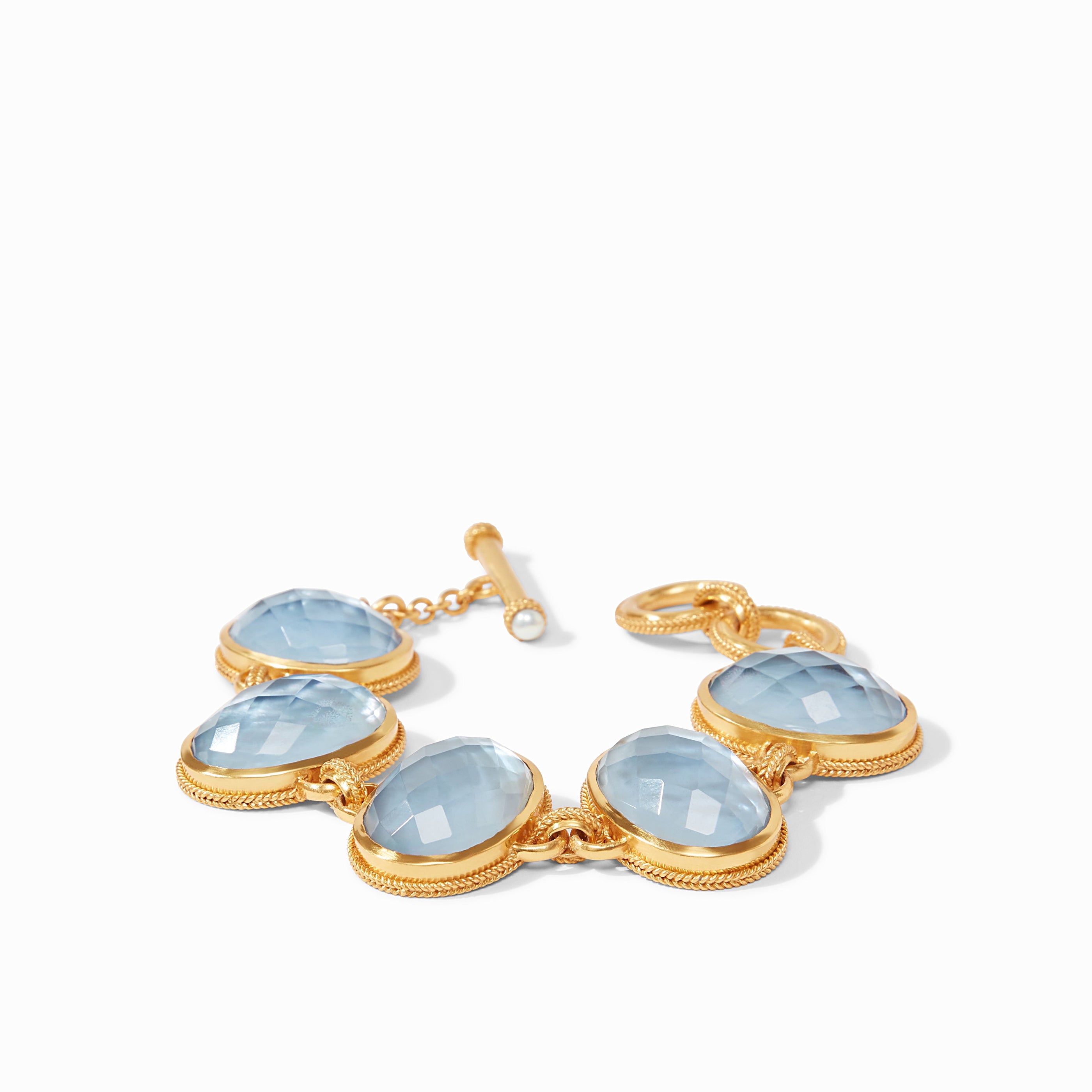 Iridescent Chalcedony Blue