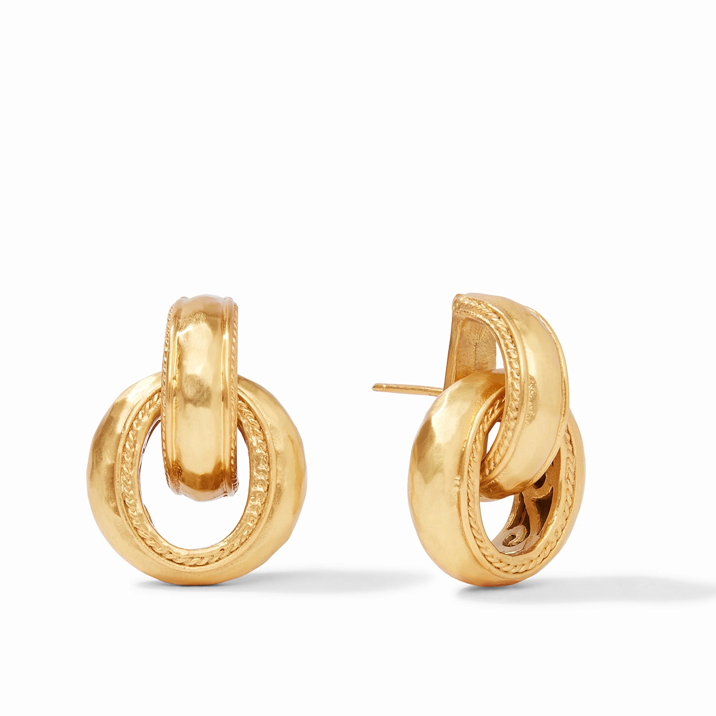 Julie Vos - Cassis Doorknocker Earring, 
