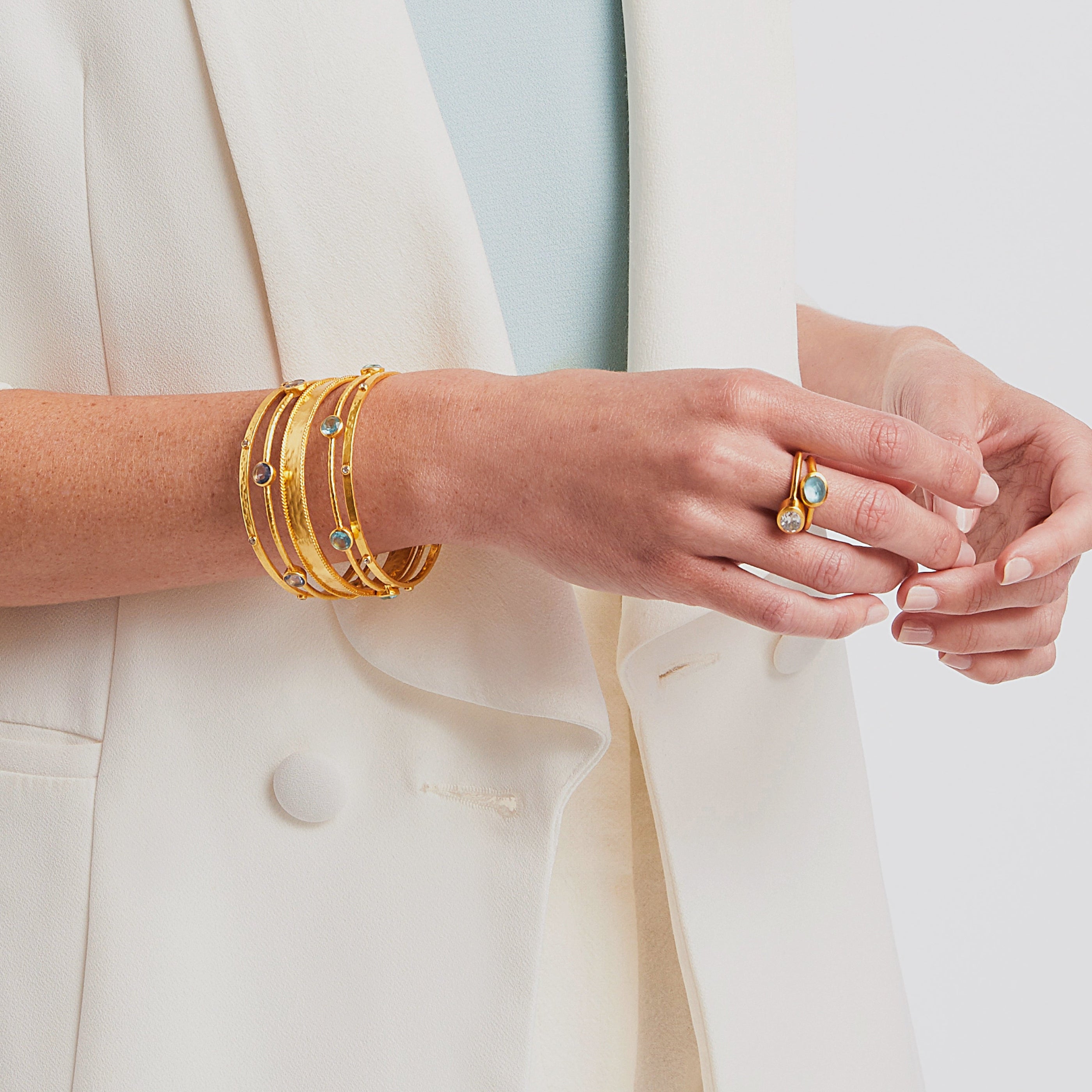 Julie Vos - Jewel Stack Ring, 