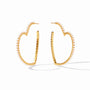 Julie Vos - Esme Heart Pearl Hoop, Large