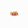 Julie Vos - Savoy Statement Ring, Iridescent Ruby Red