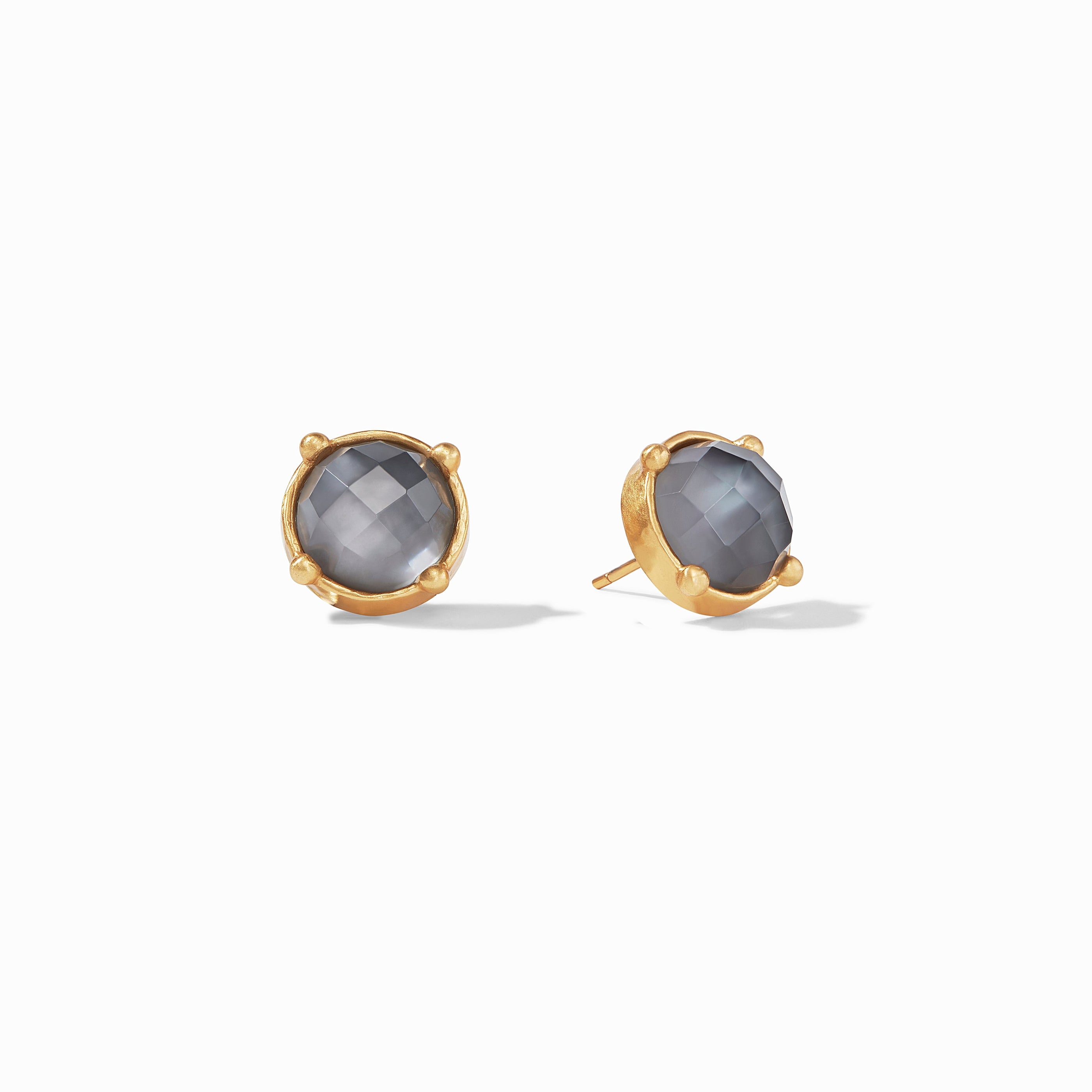 Julie Vos - Honey Stud, Iridescent Charcoal Blue