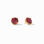 Julie Vos - Honey Stud, Iridescent Ruby Red