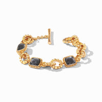 Julie Vos - Marbella Demi Bracelet, Iridescent Charcoal Blue
