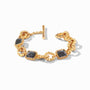 Julie Vos - Marbella Demi Bracelet, Iridescent Charcoal Blue