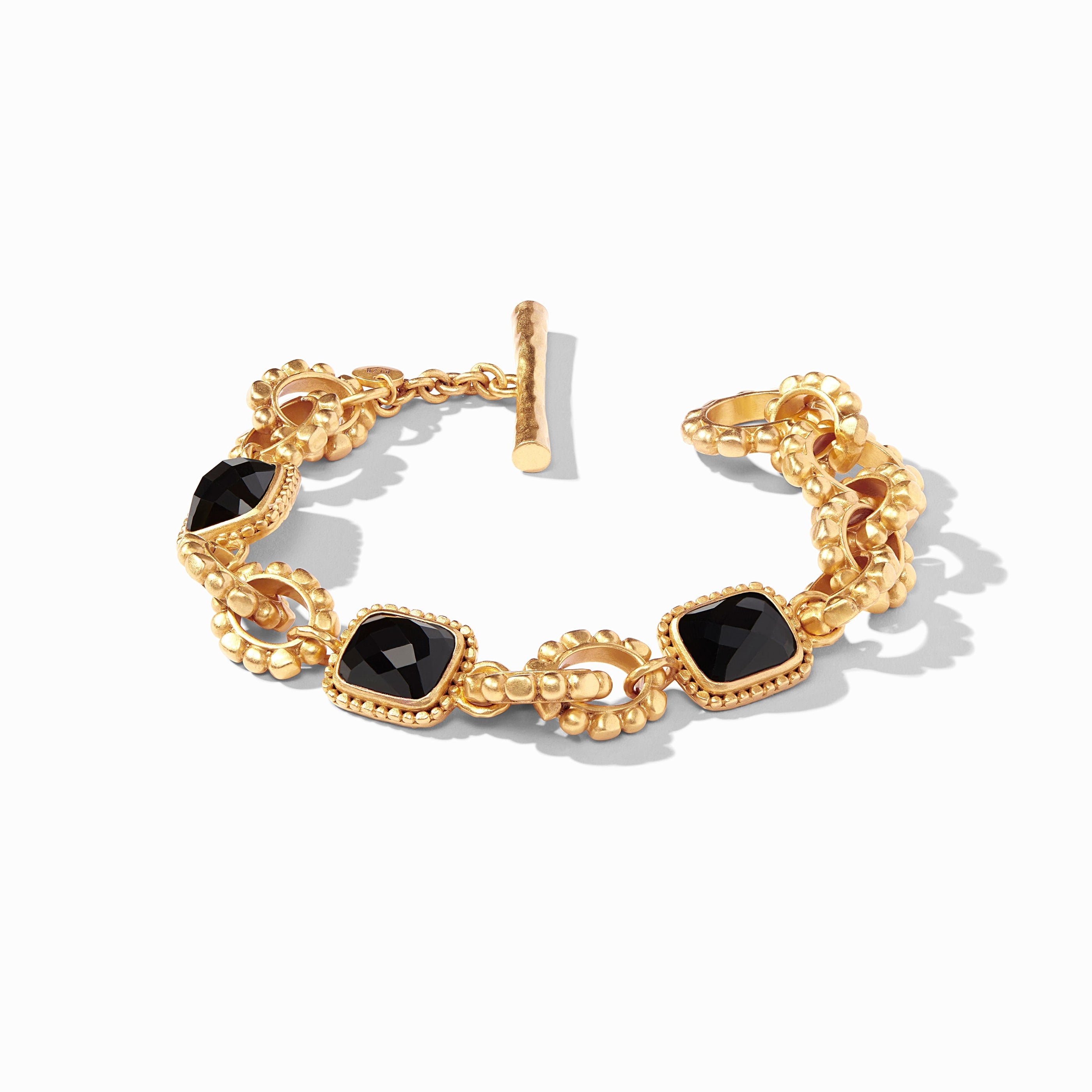 Julie Vos - Marbella Demi Bracelet, Obsidian Black