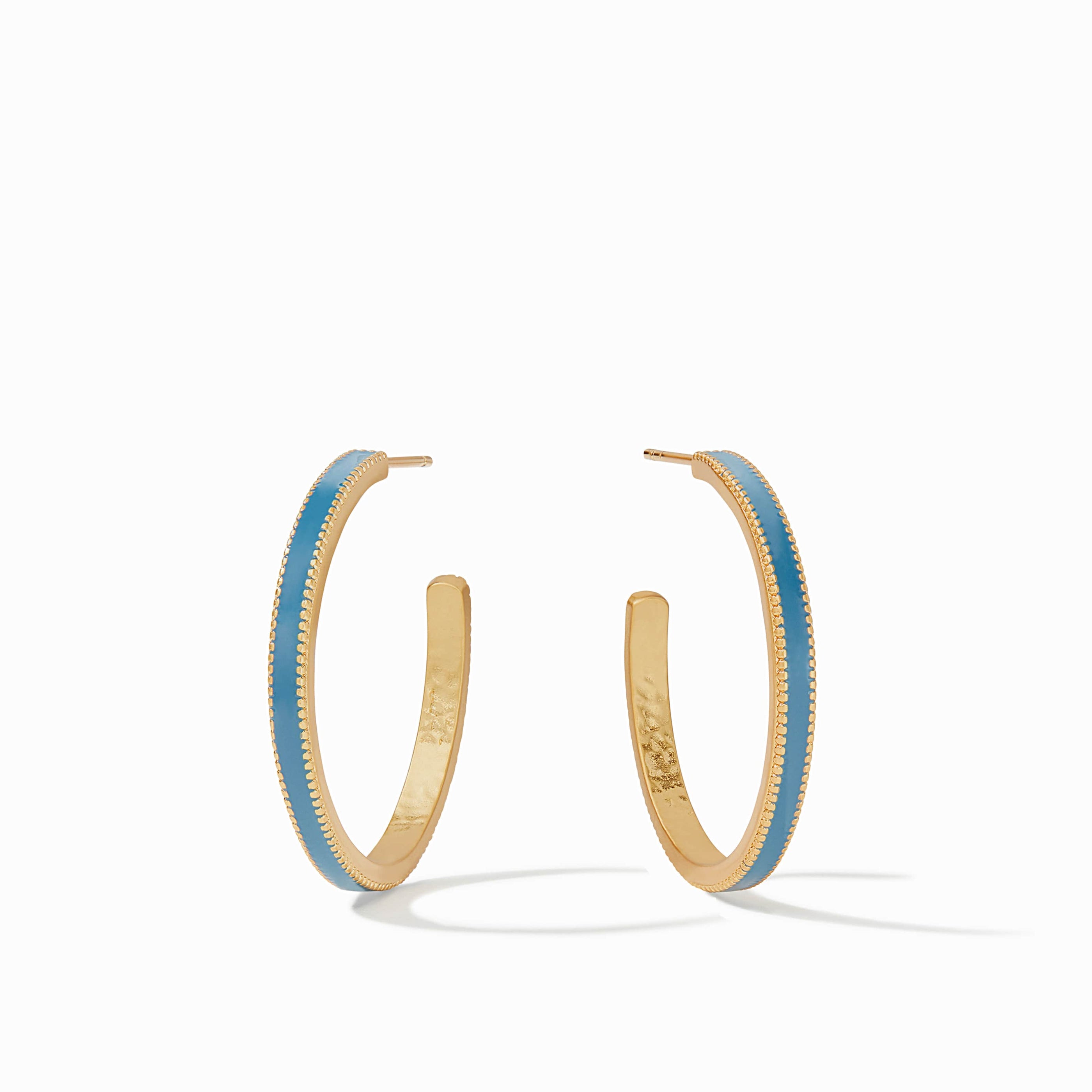 Medium, Marseille Hoop in Denim Blue