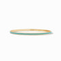 Julie Vos - Marseille Bangle, Bahamian Blue Enamel / Large