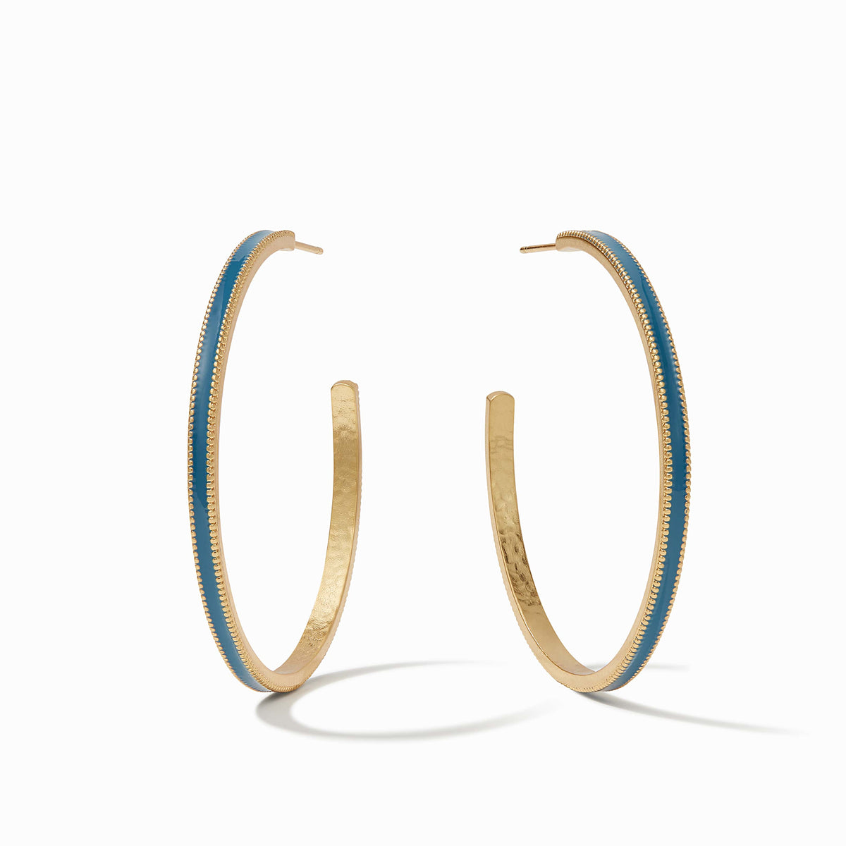 Extra Large, Marseille Hoop, Denim Blue, light airy, spotlight enamel jewels, enamel lombard fifth, bee