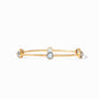 Julie Vos - Milano Bangle, Slate Blue / Medium