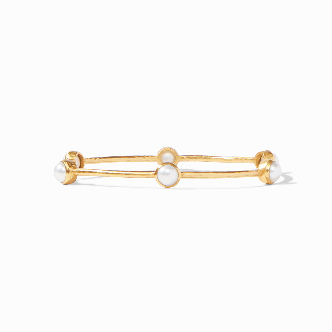 Julie Vos - Milano Pearl Bangle, Pearl, carousel