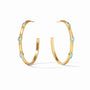 Julie Vos - Monaco Hoop, Bahamian Blue / Large