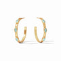Julie Vos - Monaco Hoop, Bahamian Blue / Medium