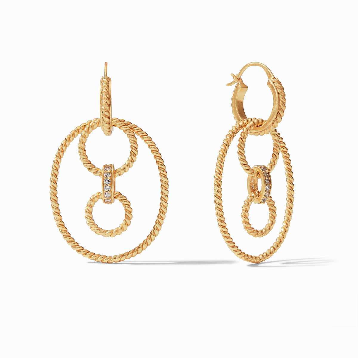 Julie Vos - Monaco 3-in-1 Earring, carousel