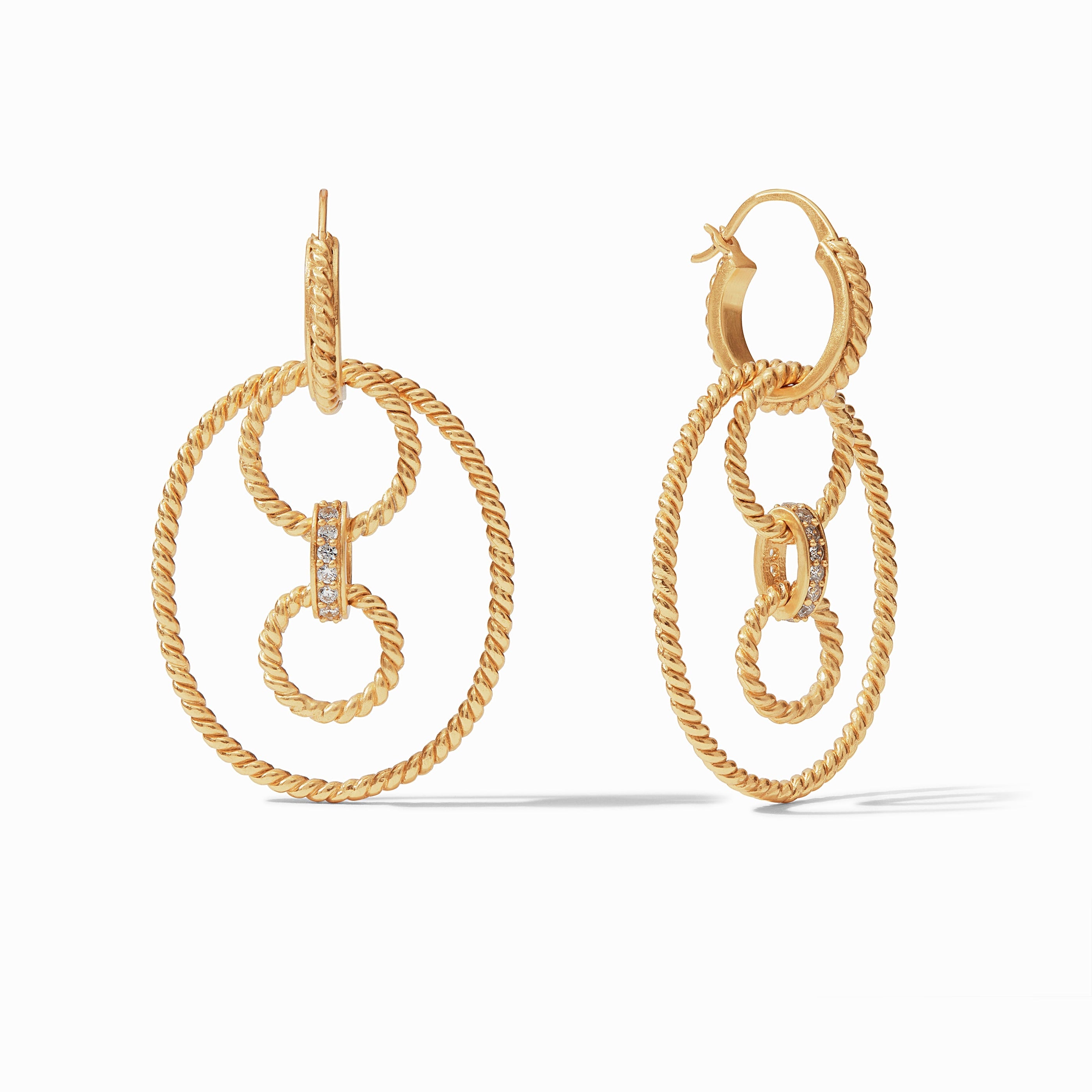 Julie Vos - Monaco 3-in-1 Earring, carousel