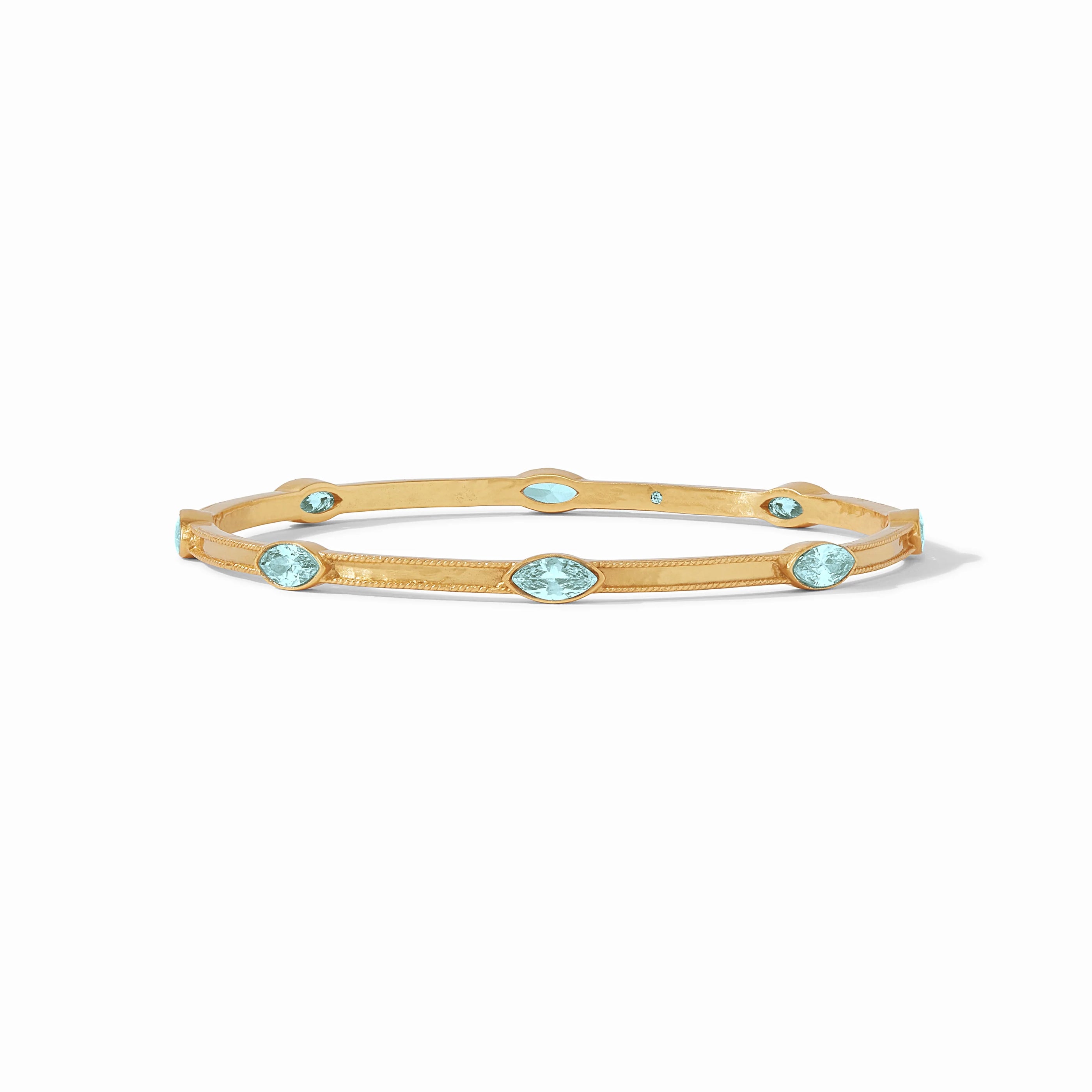 Julie Vos - Monaco Bangle, Bahamian Blue / Large