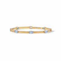 Julie Vos - Monaco Bangle, Chalcedony Blue / Large