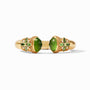 Julie Vos - Monaco Cuff, Iridescent Jade Green