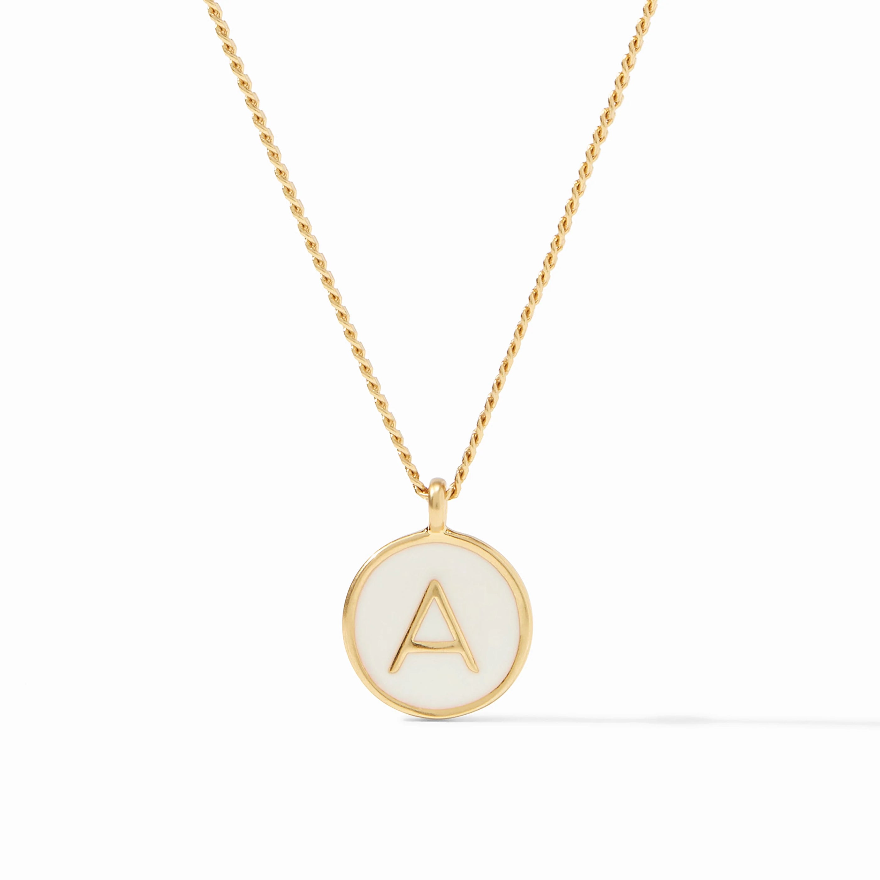 Julie Vos - Monogram Solitaire Necklace, A