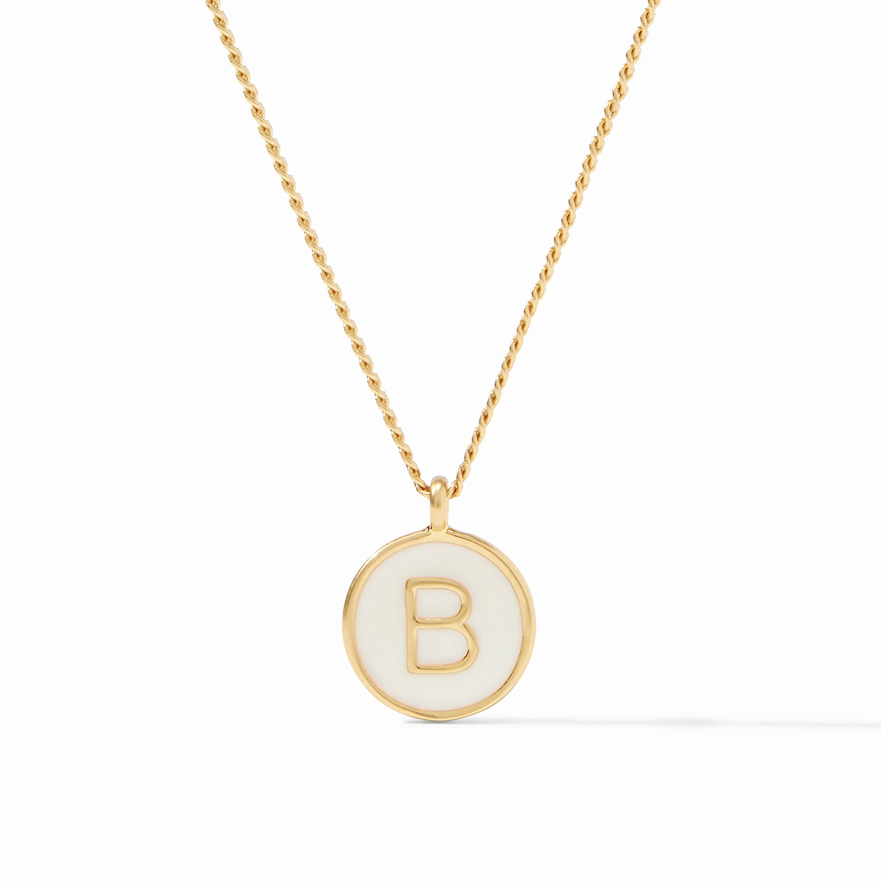 Julie Vos - Monogram Solitaire Necklace, B