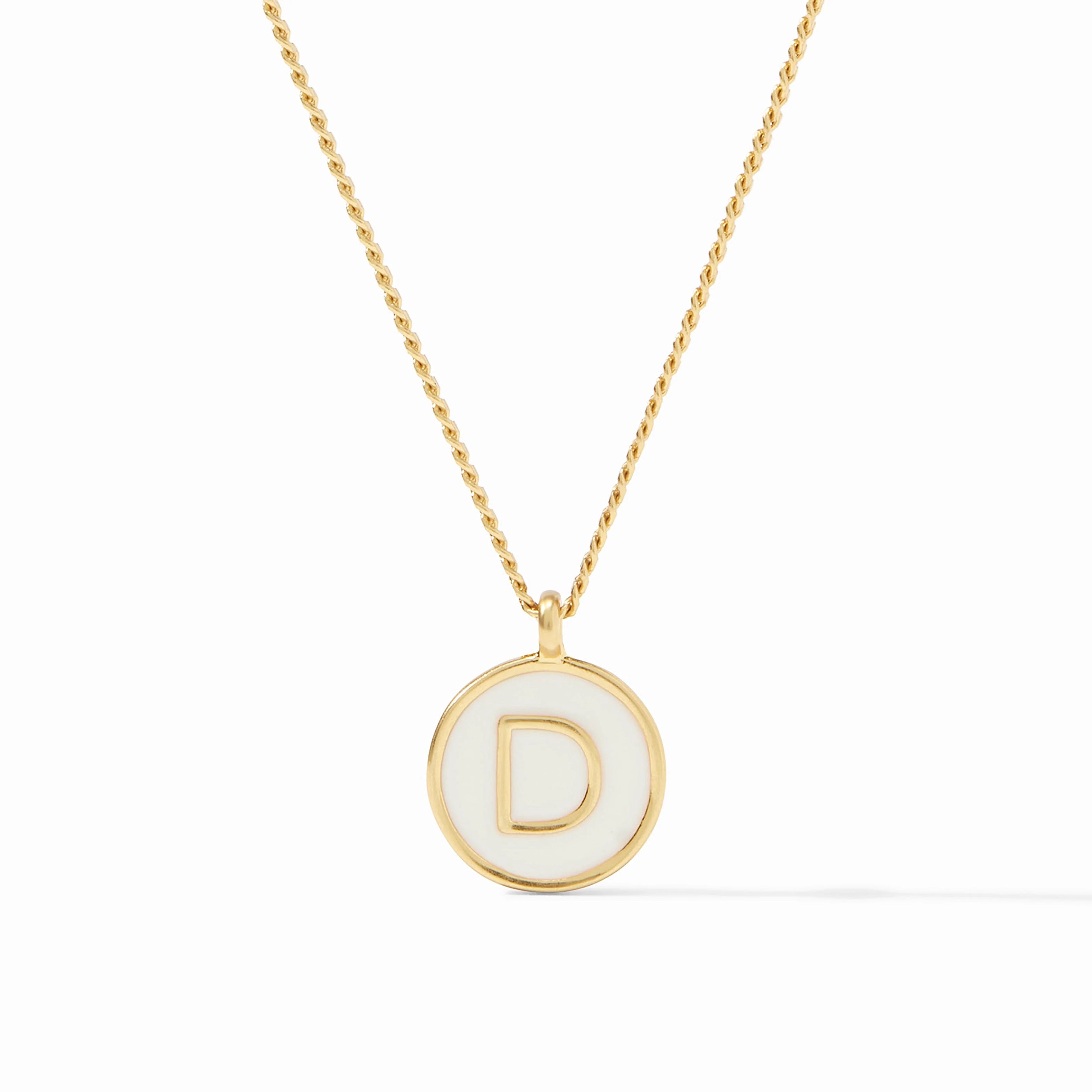 Julie Vos - Monogram Solitaire Necklace, D