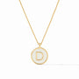 Julie Vos - Monogram Solitaire Necklace, D