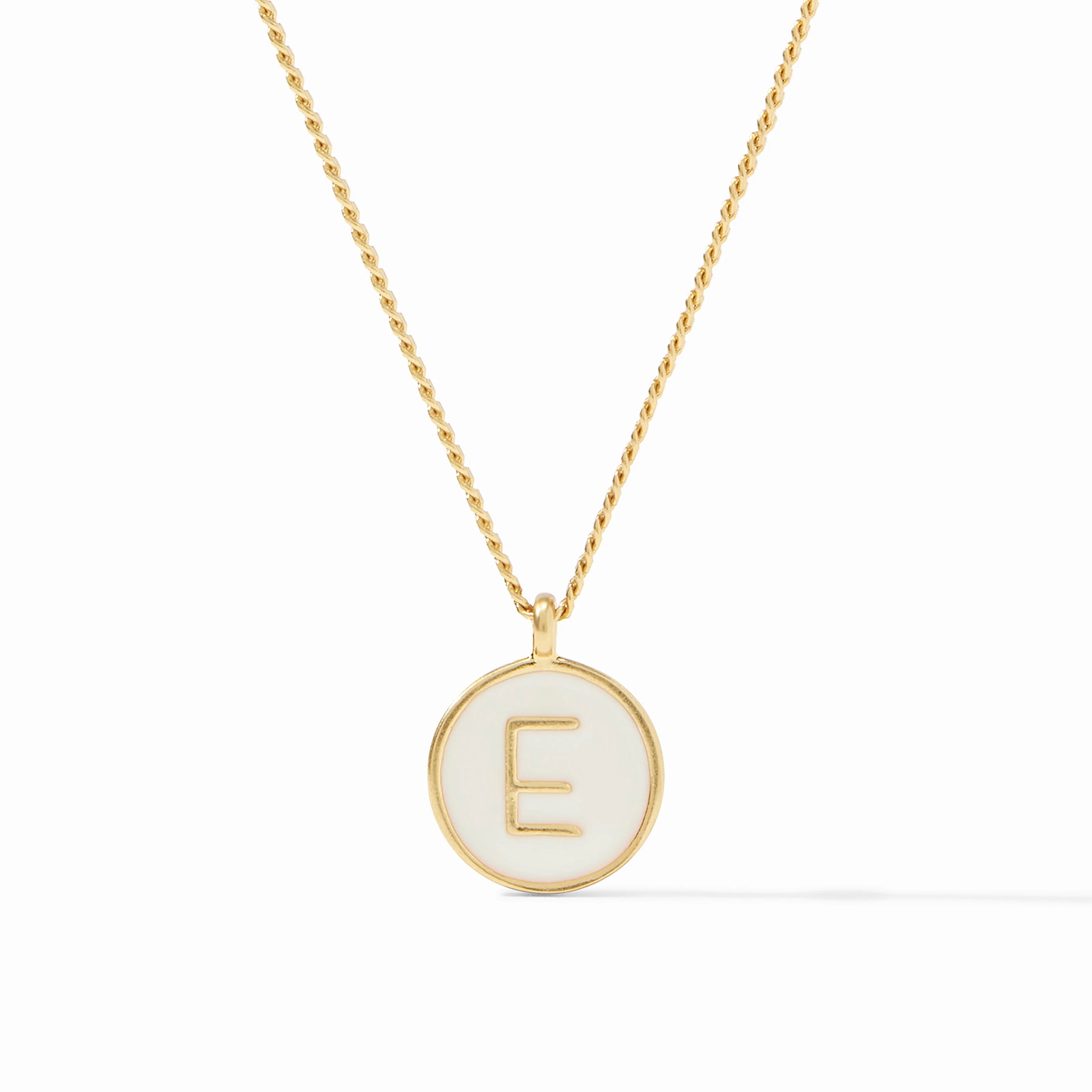 Julie Vos - Monogram Solitaire Necklace, E