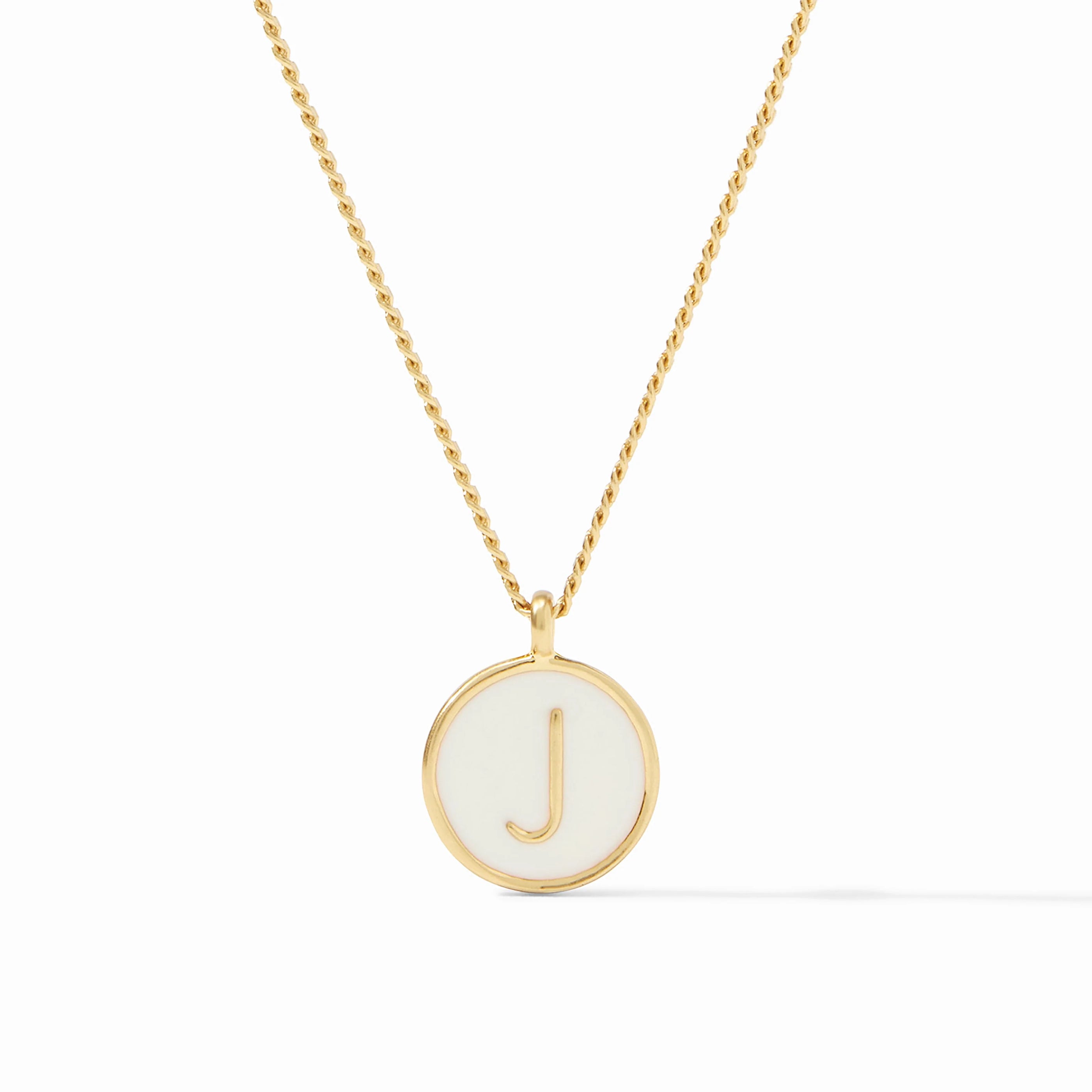 Julie Vos - Monogram Solitaire Necklace, J