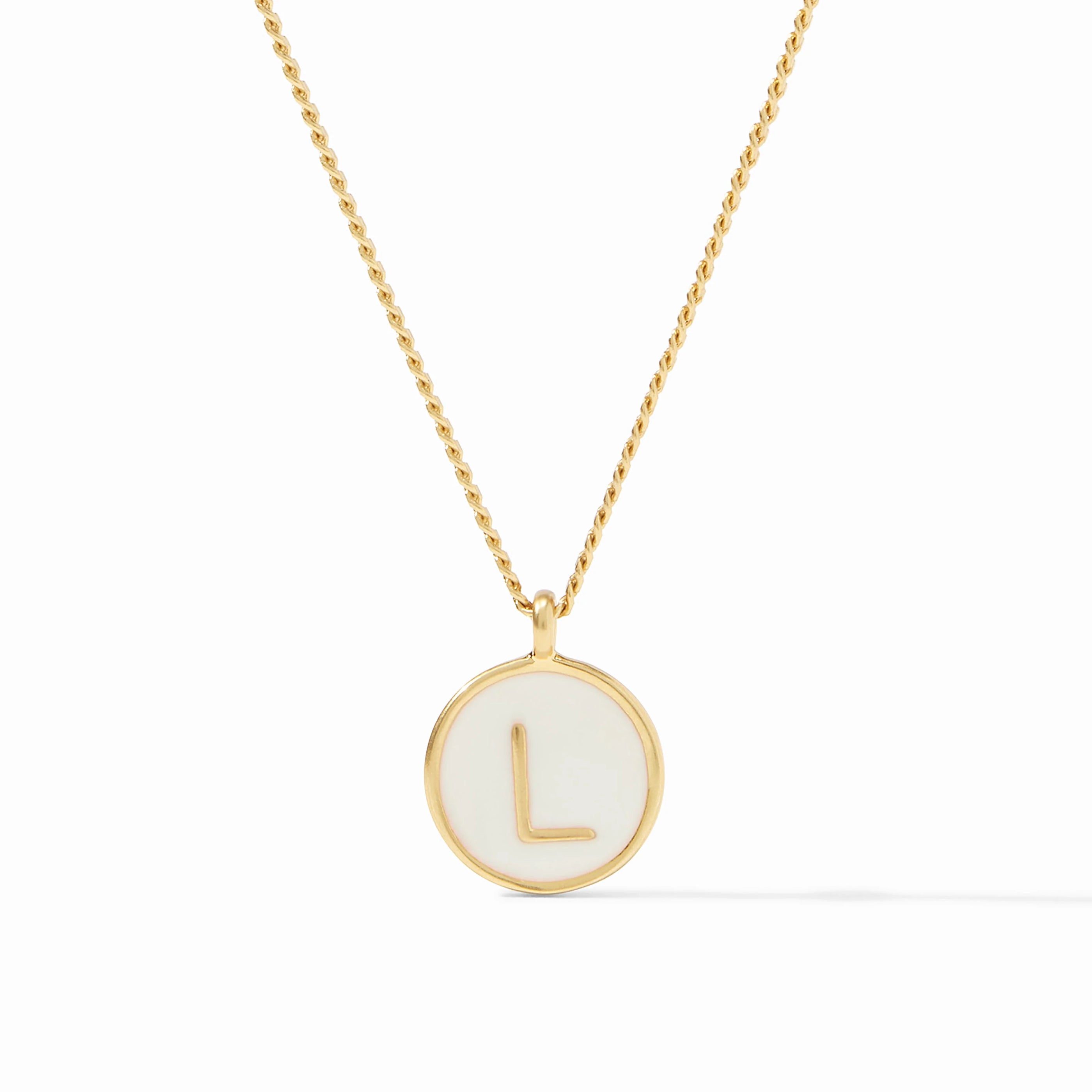 Julie Vos - Monogram Solitaire Necklace, L