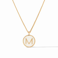 Julie Vos - Monogram Solitaire Necklace, M