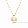 Julie Vos - Monogram Solitaire Necklace, M