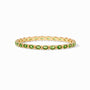 Julie Vos - Mykonos Bangle, Jade Green / Large