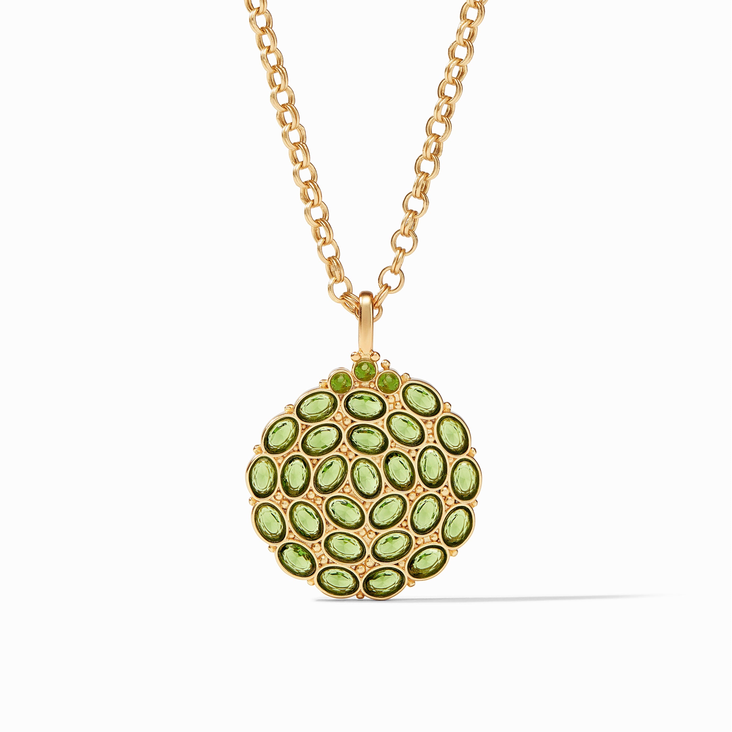 Julie Vos - Mykonos Pendant, Jade Green