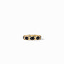 Julie Vos - Mykonos Ring, Obsidian Black / 9