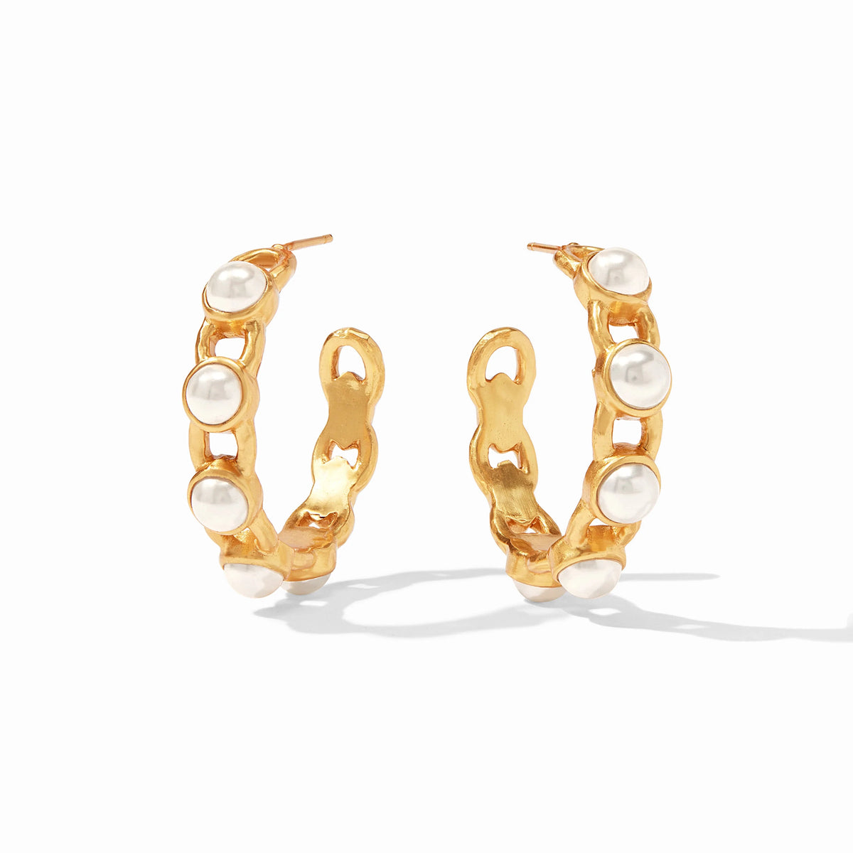 Julie Vos - Palermo Pearl Hoop, Medium