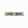 Palladio Enamel Bangle in Denim Blue enamel