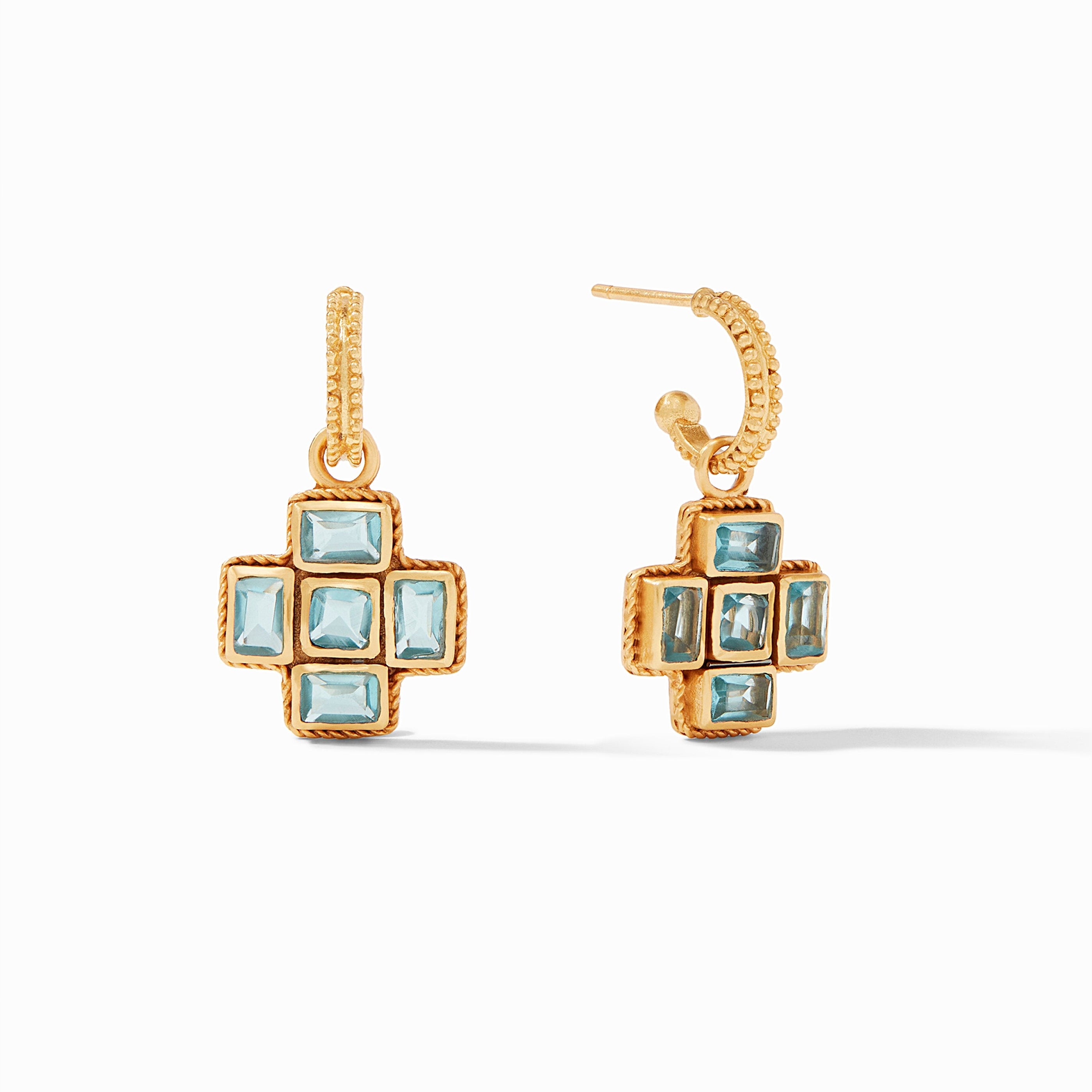 Clear Bahamian Blue, bahamian blue, earrings to love, spring blue hues, joy of gifting, mothers day gift guide, gifts for grads