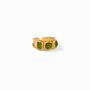 Julie Vos - Savoy Ring, Iridescent Jade Green / 8/9, Iridescent Jade Green, jade green