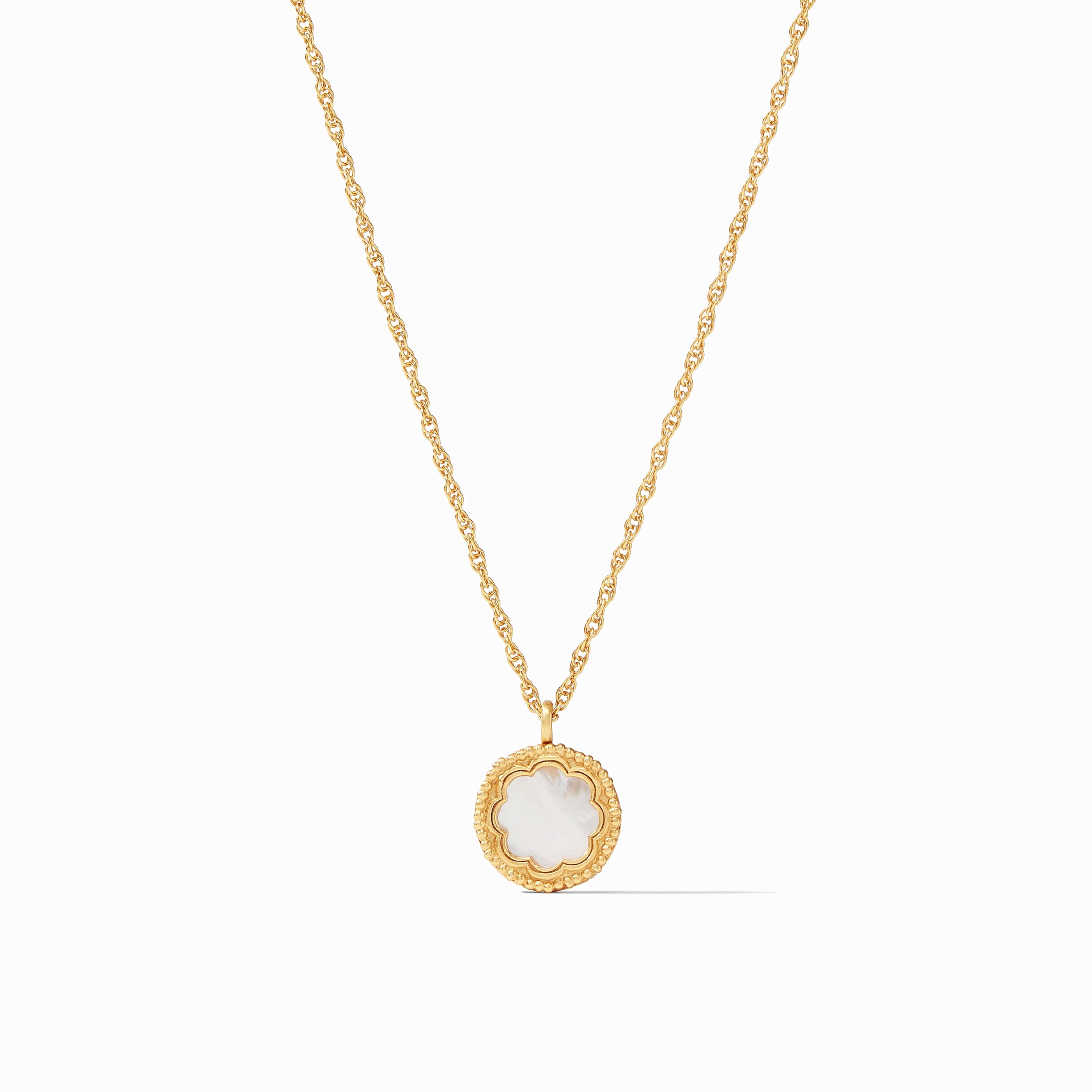 carousel, Trieste Coin Solitaire Necklace