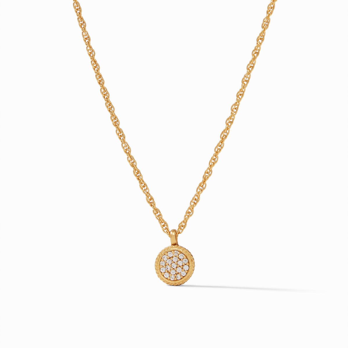 carousel, Windsor Delicate Necklace in Clear Crystal CZ